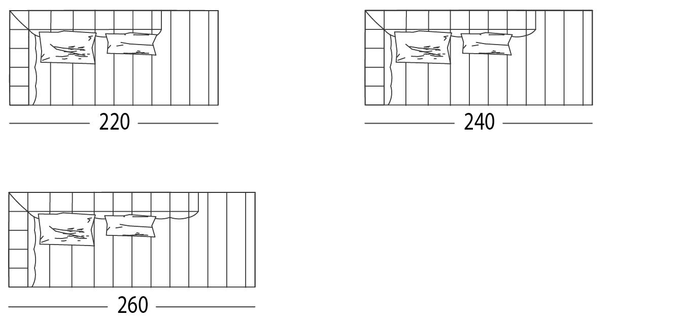 CHAISE LONGUE LEFT OR RIGHT