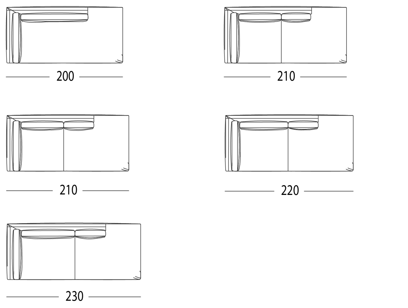 CHAISE LONGUE LEFT OR RIGHT