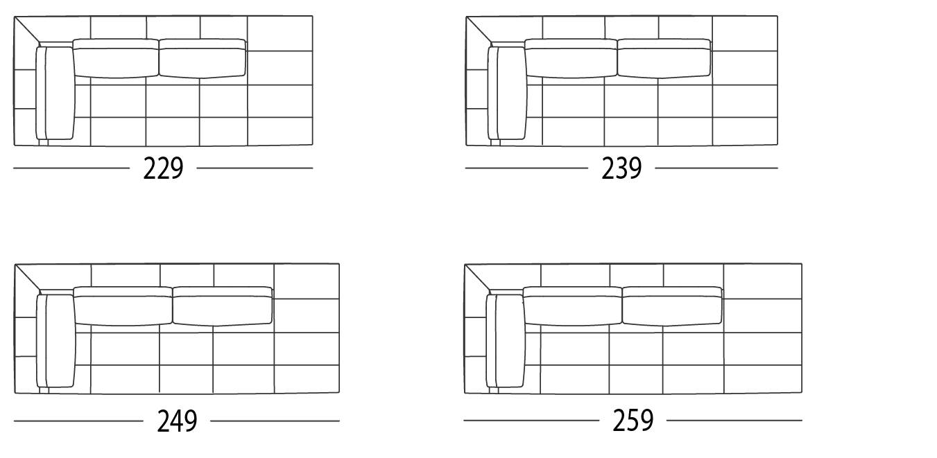 CHAISE LONGUE LEFT OR RIGHT