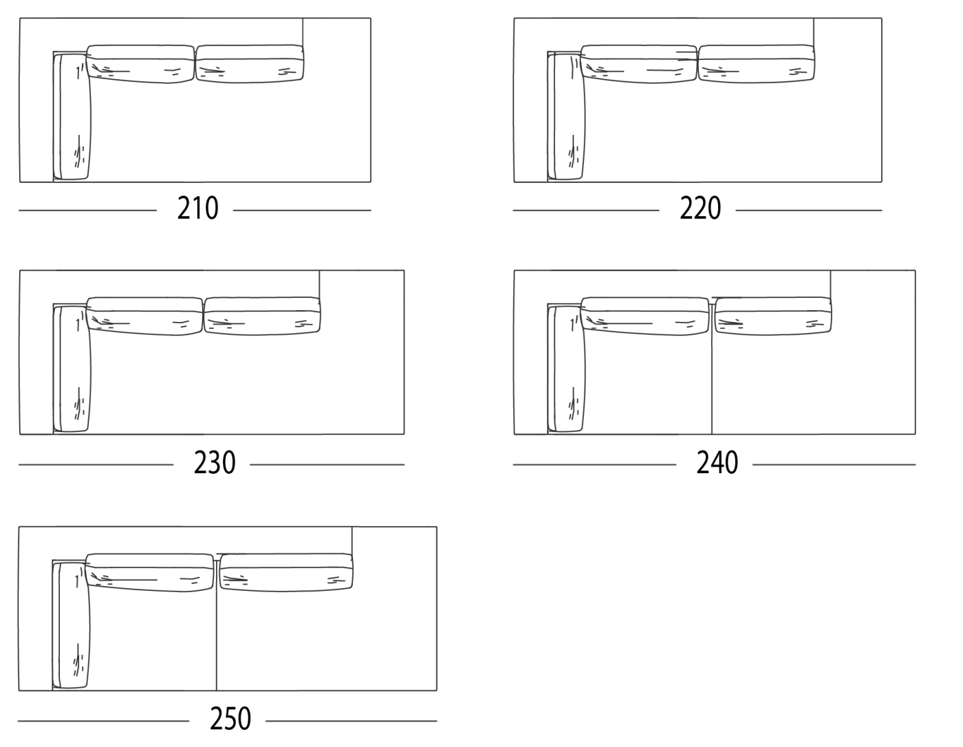 CHAISE LONGUE LEFT OR RIGHT