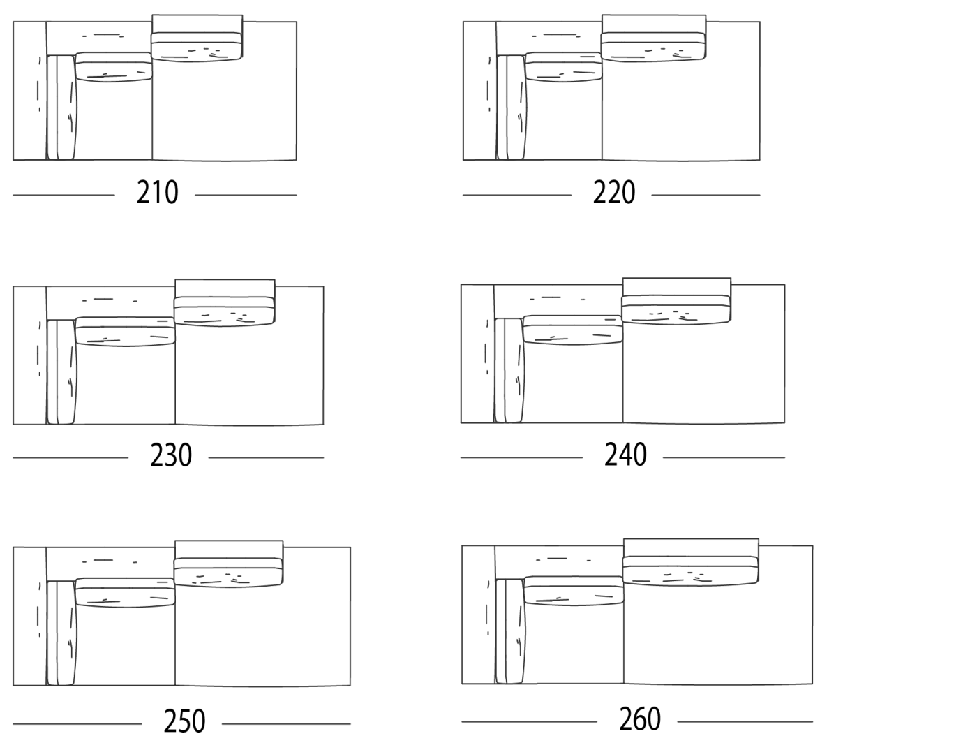 CHAISE LONGUE LEFT OR RIGHT