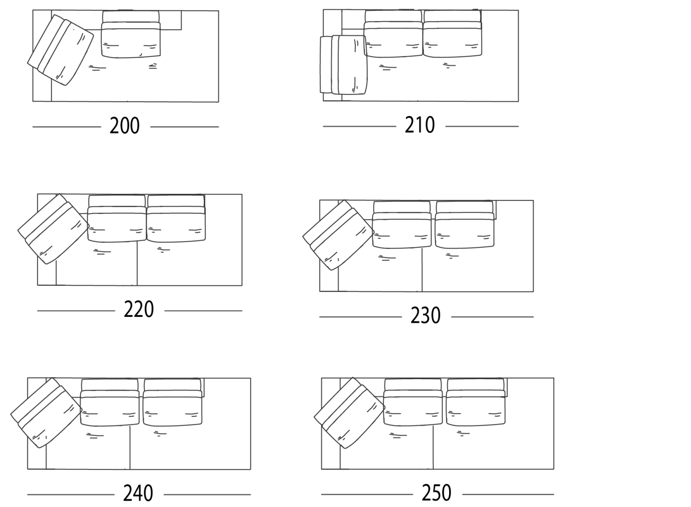 CHAISE LONGUE LEFT OR RIGHT