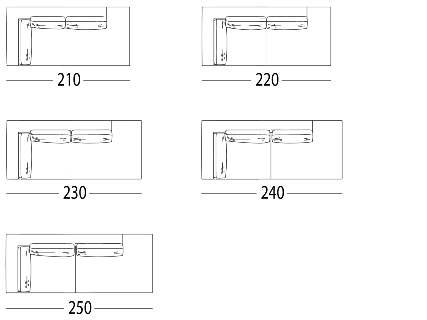 CHAISE LONGUE LEFT OR RIGHT